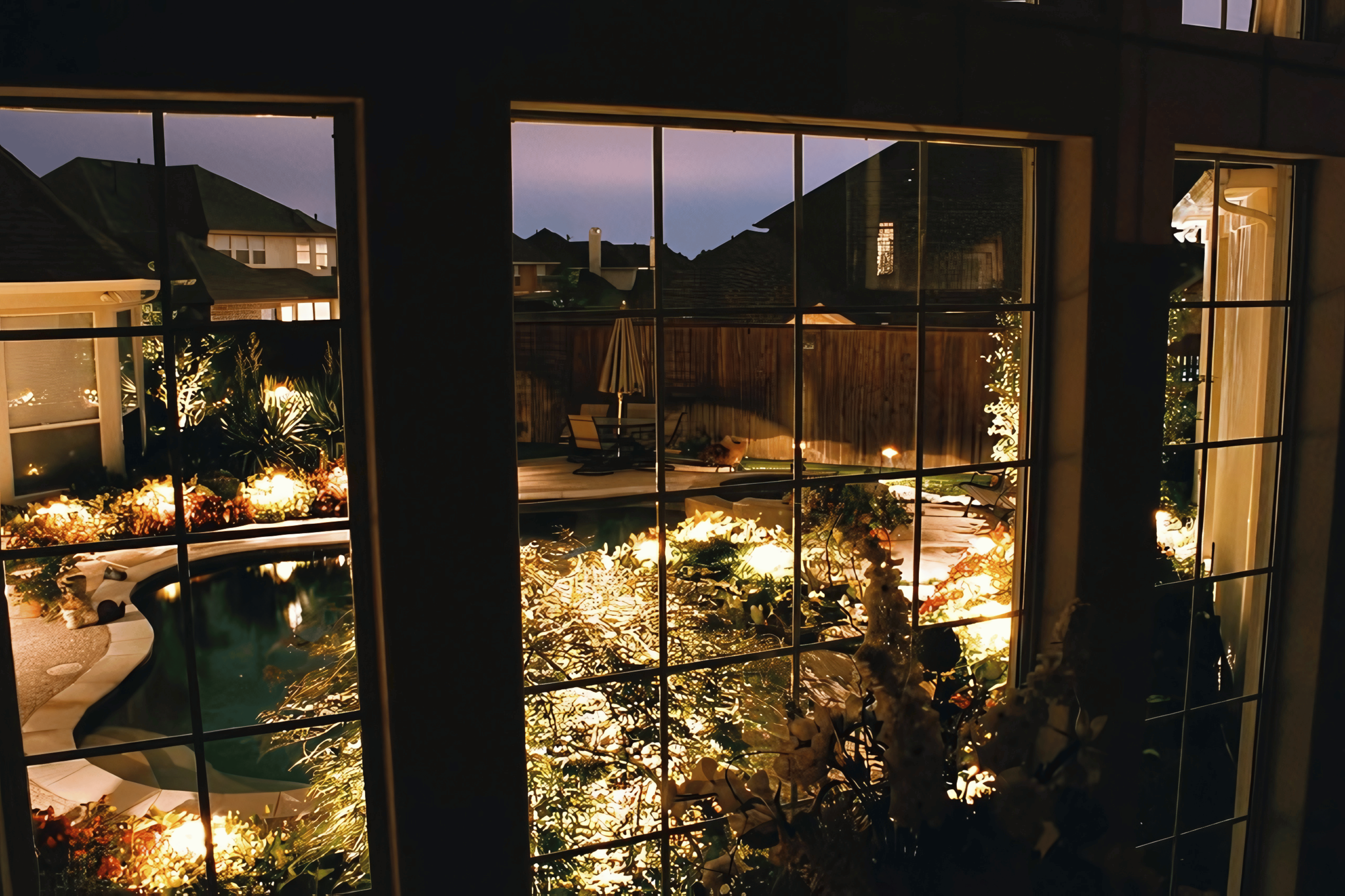 custom outdoor lighting