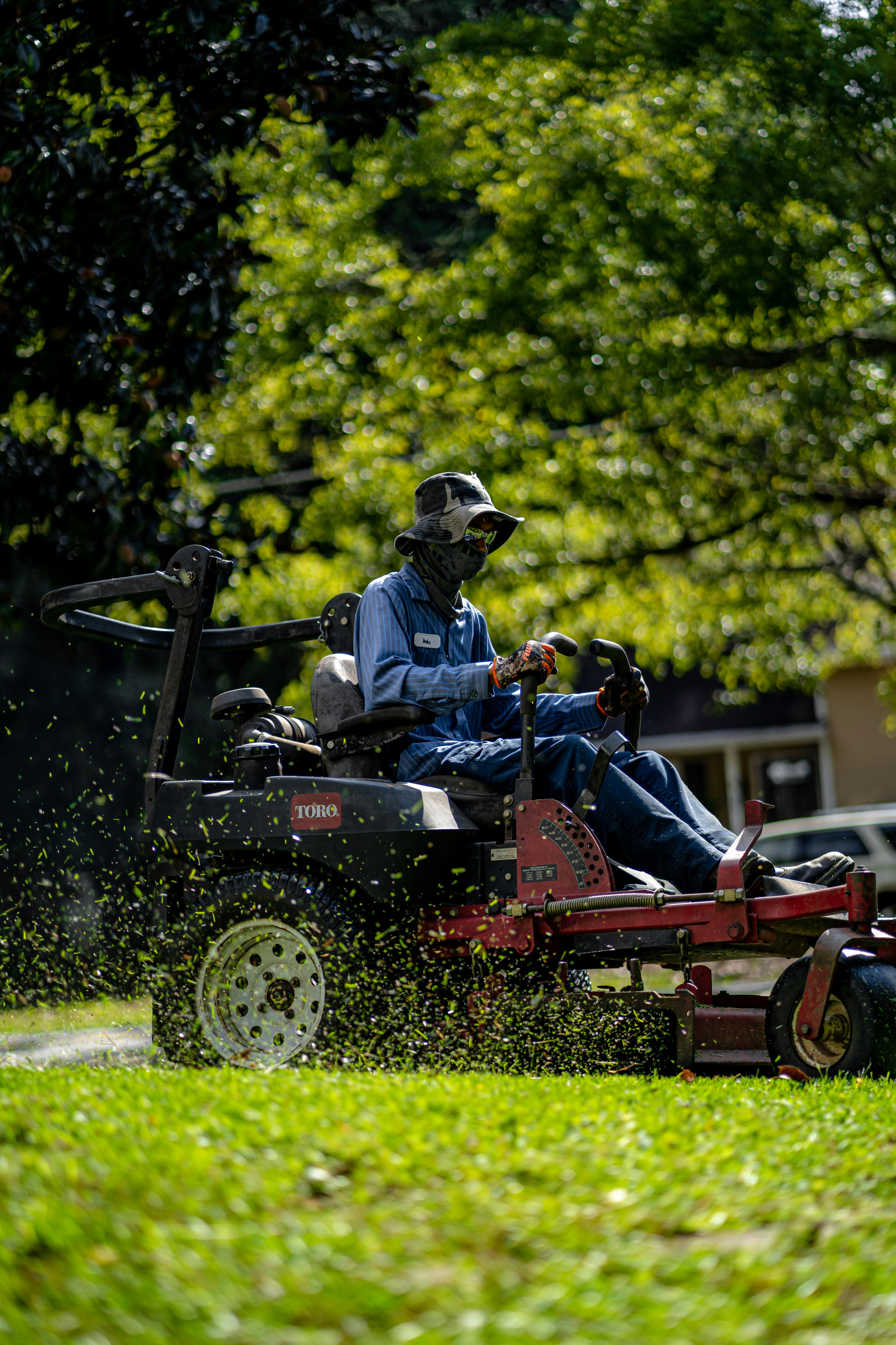 lawn mowing